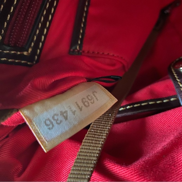 Dooney & Bourke Natural Florentine Small Stanwich Satchel - Picture 14 of 14